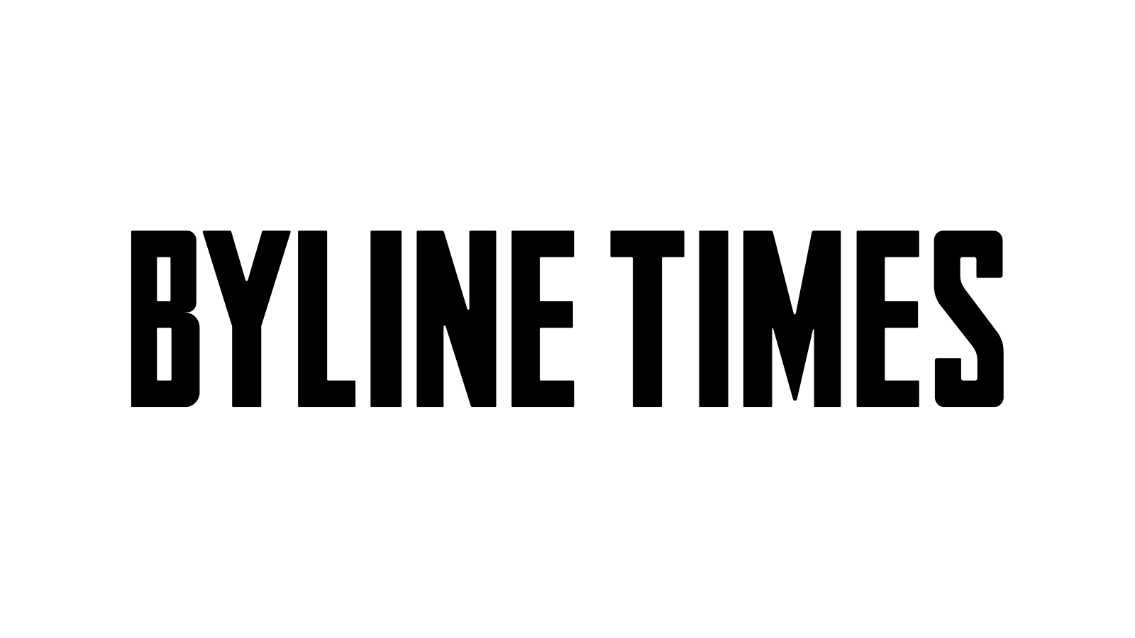 A white background with the words "Byline Times"